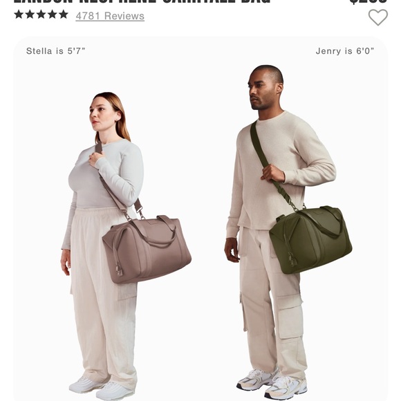 NWT Dagne Dover Landon Carryall Duffel Bag - Picture 8 of 16